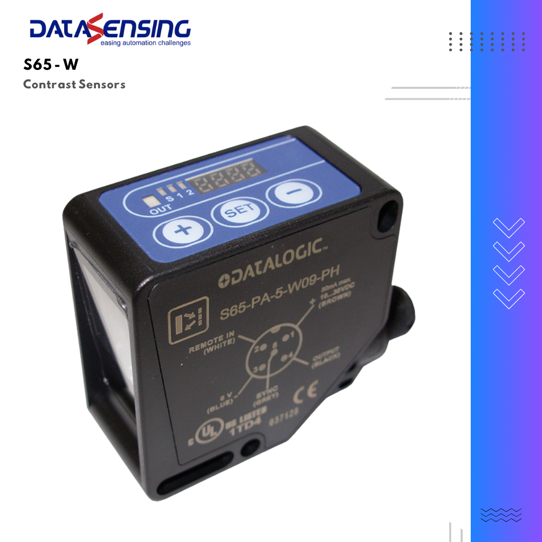 Photoelectric Contrast sensors S65-W Series