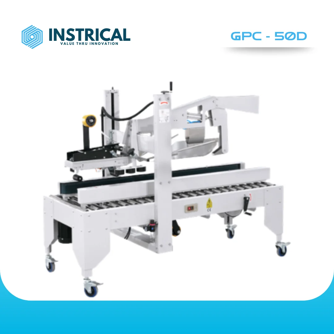 Semi-Auto Flaps Folding Carton Sealer – GPC-50D