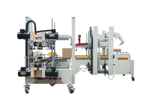 Automatic Flaps Folding Carton Sealer with Corner & Side Carton Sealer – GPI-50 + GPH-50