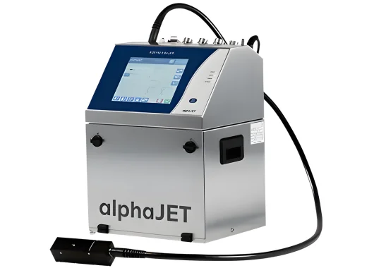 alphaJET mondo CIJ Printer for Carton & FMCG Batch Coding