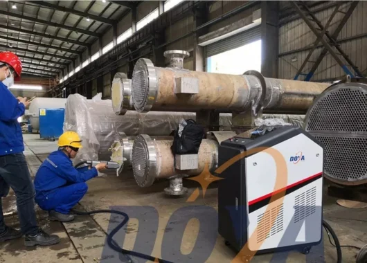 Doya Handheld Pulse Fiber Laser Cleaning Machine For Mould Rust Removal