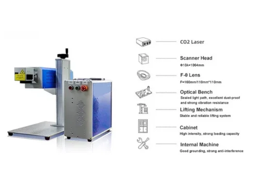 Doyalaser CO2 Desktop Split Type Laser Marking Machine