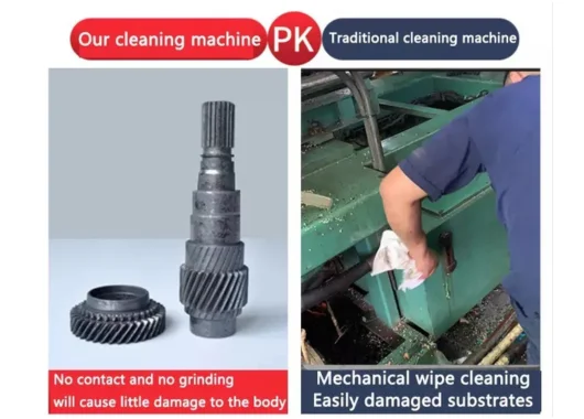 Doya Handheld Pulse Fiber Laser Cleaning Machine For Mould Rust Removal