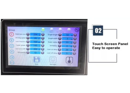 Doya Handheld Pulse Fiber Laser Cleaning Machine For Mould Rust Removal