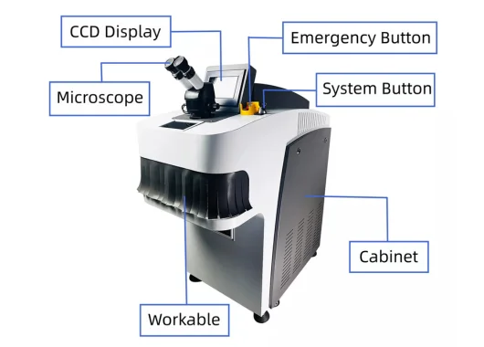 DOYA 200W YAG Stand-Type Laser Welding Machine for Jewellery (DWJ-200)