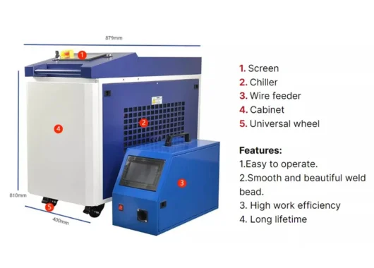 Doya 4-in-1 Handheld Fiber Laser Welding Machine