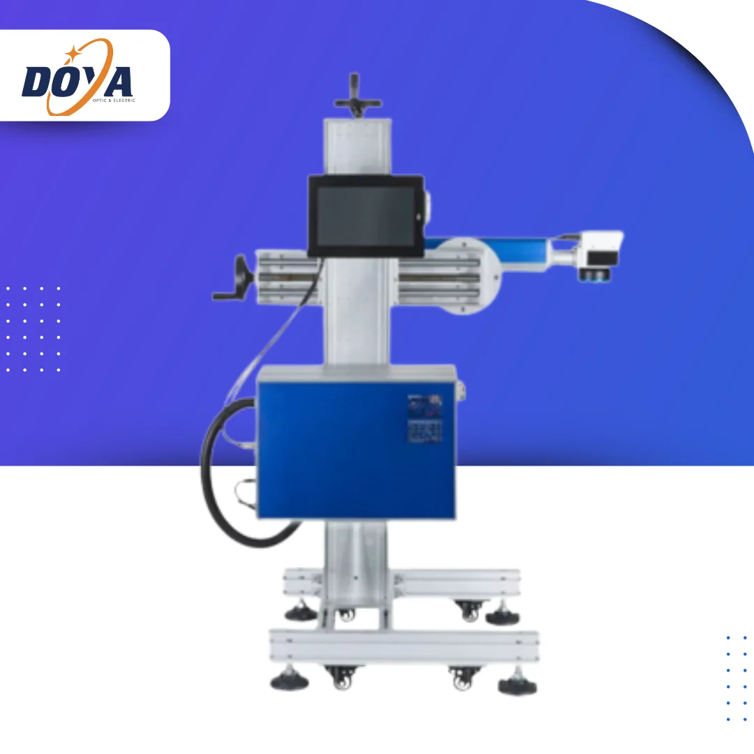 Doyalaser Flying Fiber Laser Marking Machine